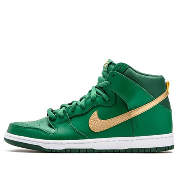 Nike Dunk High Pro SB 'St. Patrick Day'  305050-373 Signature Shoe