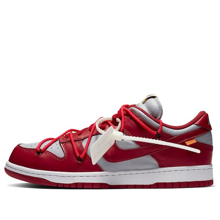 Nike Off-White x Dunk Low 'University Red'  CT0856-600 Classic Sneakers
